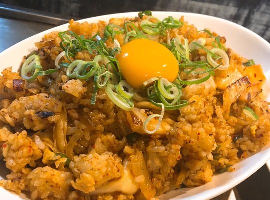 곱빼기 김치 볶음밥